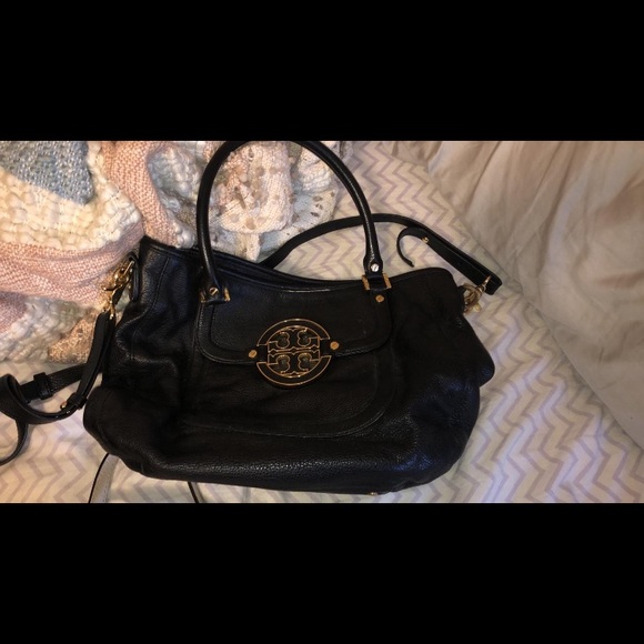 Tory Burch Handbags - Black Tory Burch real leather